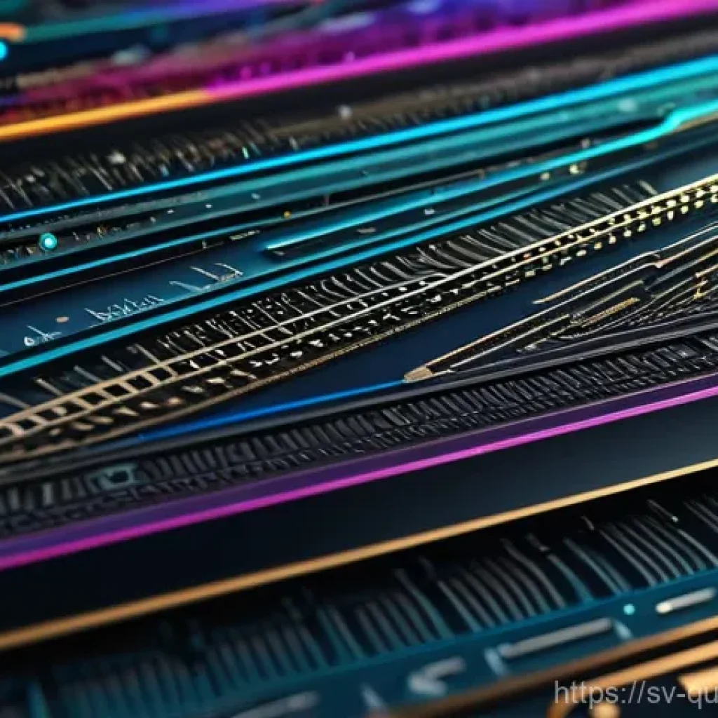 양자 암호화의 성능 비교 분석 - Here are three detailed image generation prompts in English, inspired by the provided text about qua...