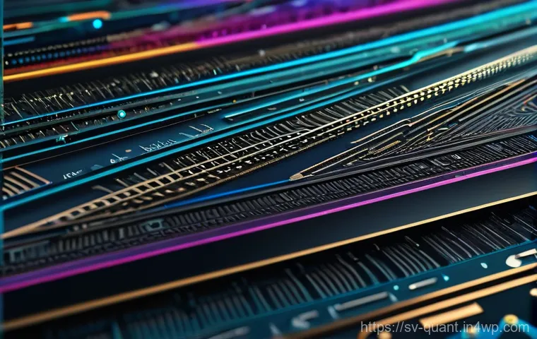 양자 암호화의 성능 비교 분석 - Here are three detailed image generation prompts in English, inspired by the provided text about qua...